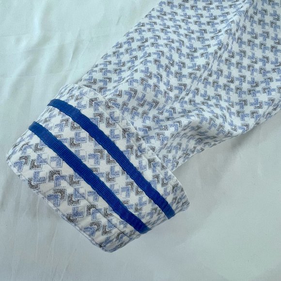 Robert Graham Modern Americana Men's 2XL Blue/Black Button Up Tailored Shirt - Picture 12 of 14